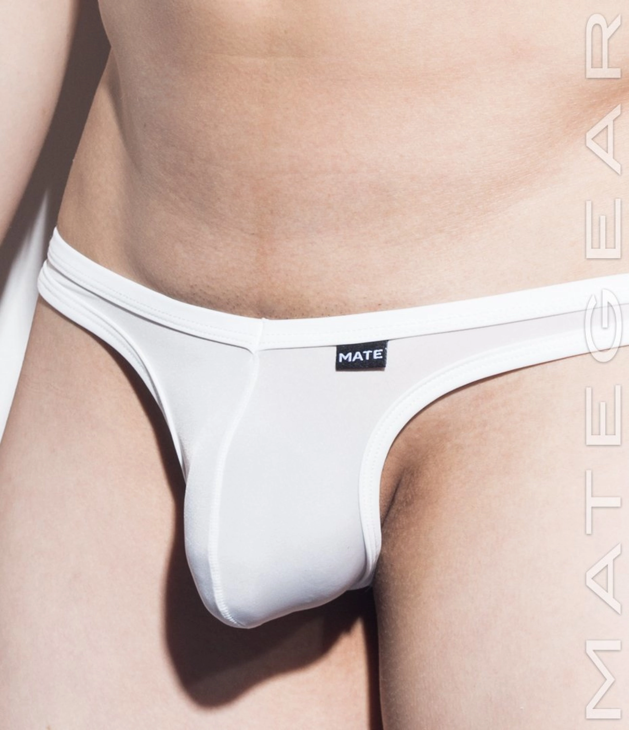 2pc/Pack Sexy Men's Underwear Signature Ultra Thongs - Kyo Ha (Ultra Thin Nylon Series / V Front / Tapered Sides)
