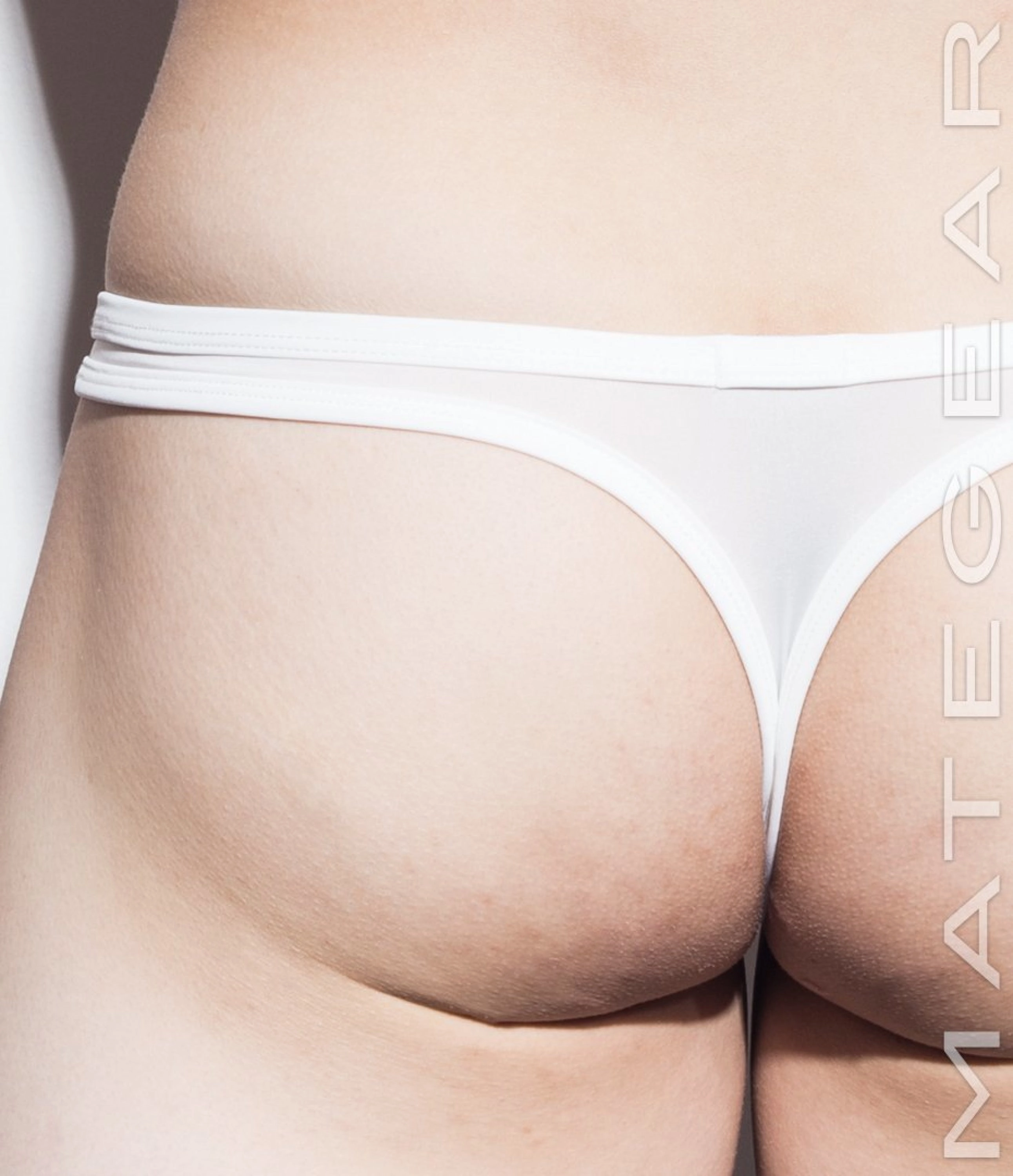 2pc/Pack Sexy Men's Underwear Signature Ultra Thongs - Kyo Ha (Ultra Thin Nylon Series / V Front / Tapered Sides)