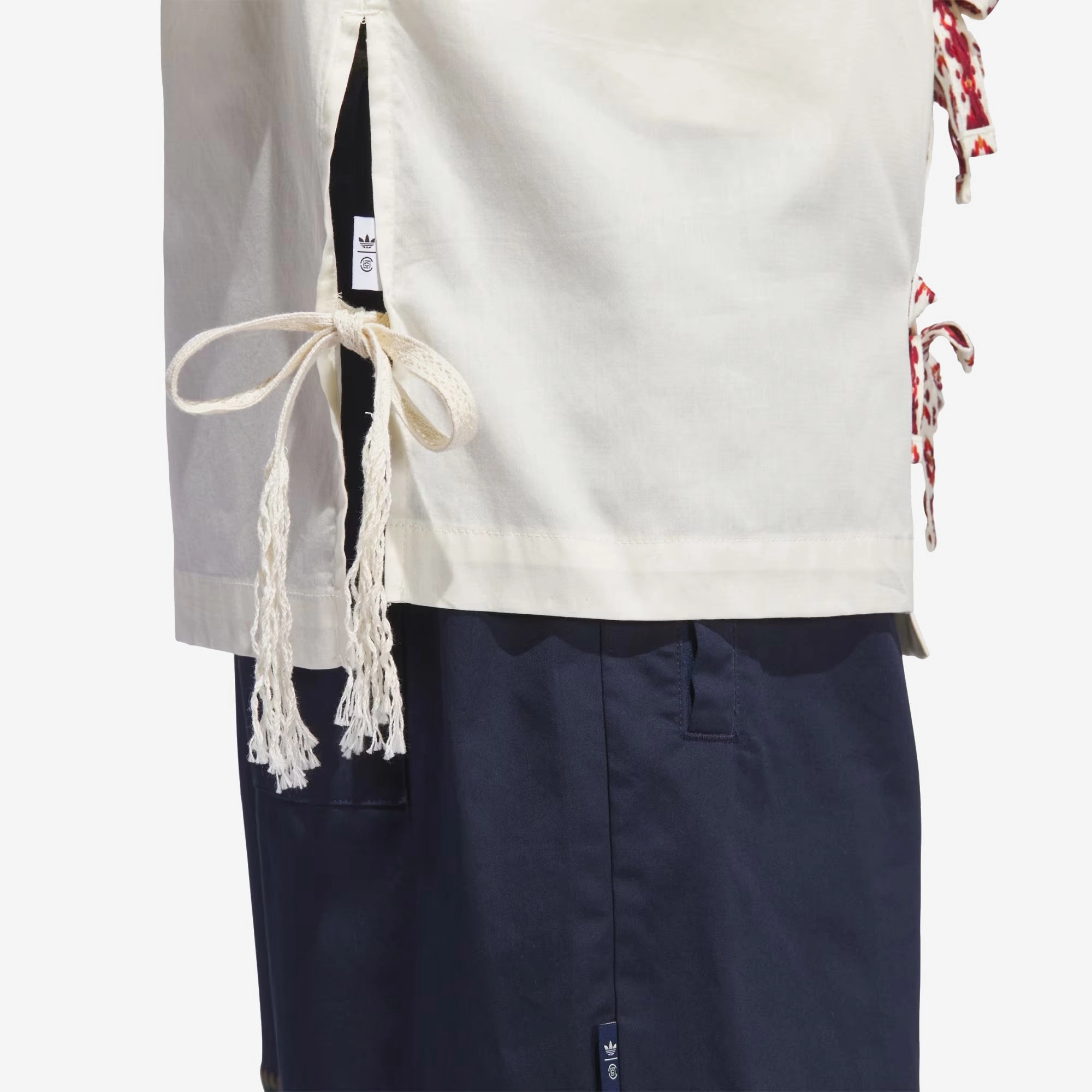 ADIDAS ORIGINALS | CLOT BOWLING SHIRT BY EDISON CHEN { CREAM WHITE