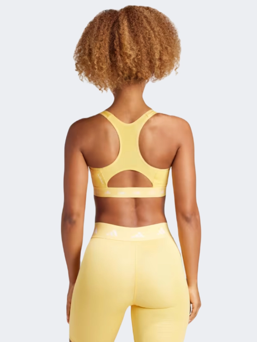 Adidas Powerreact Women Training Bra Semi Spark