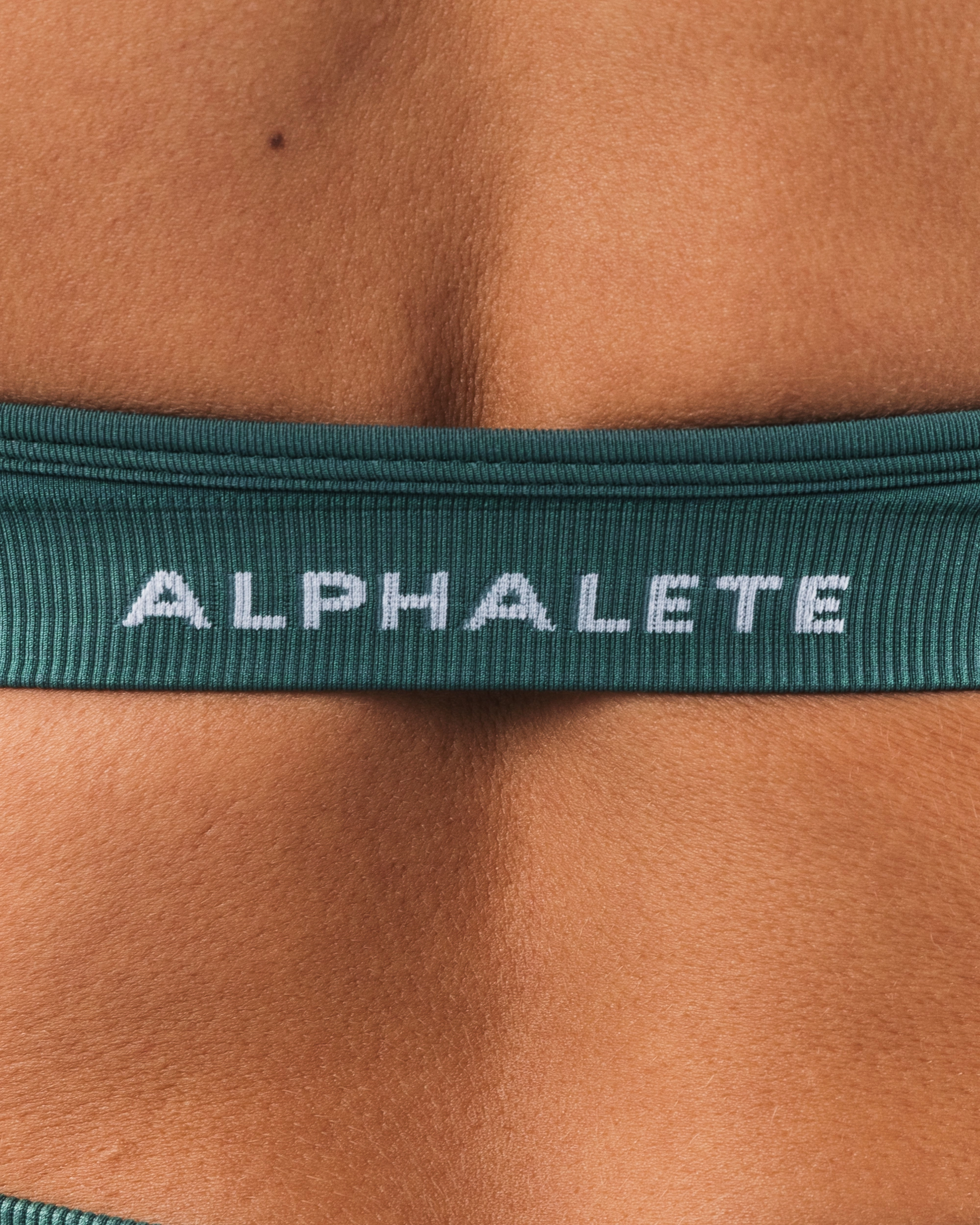 Amplify Halter Bra - Sage