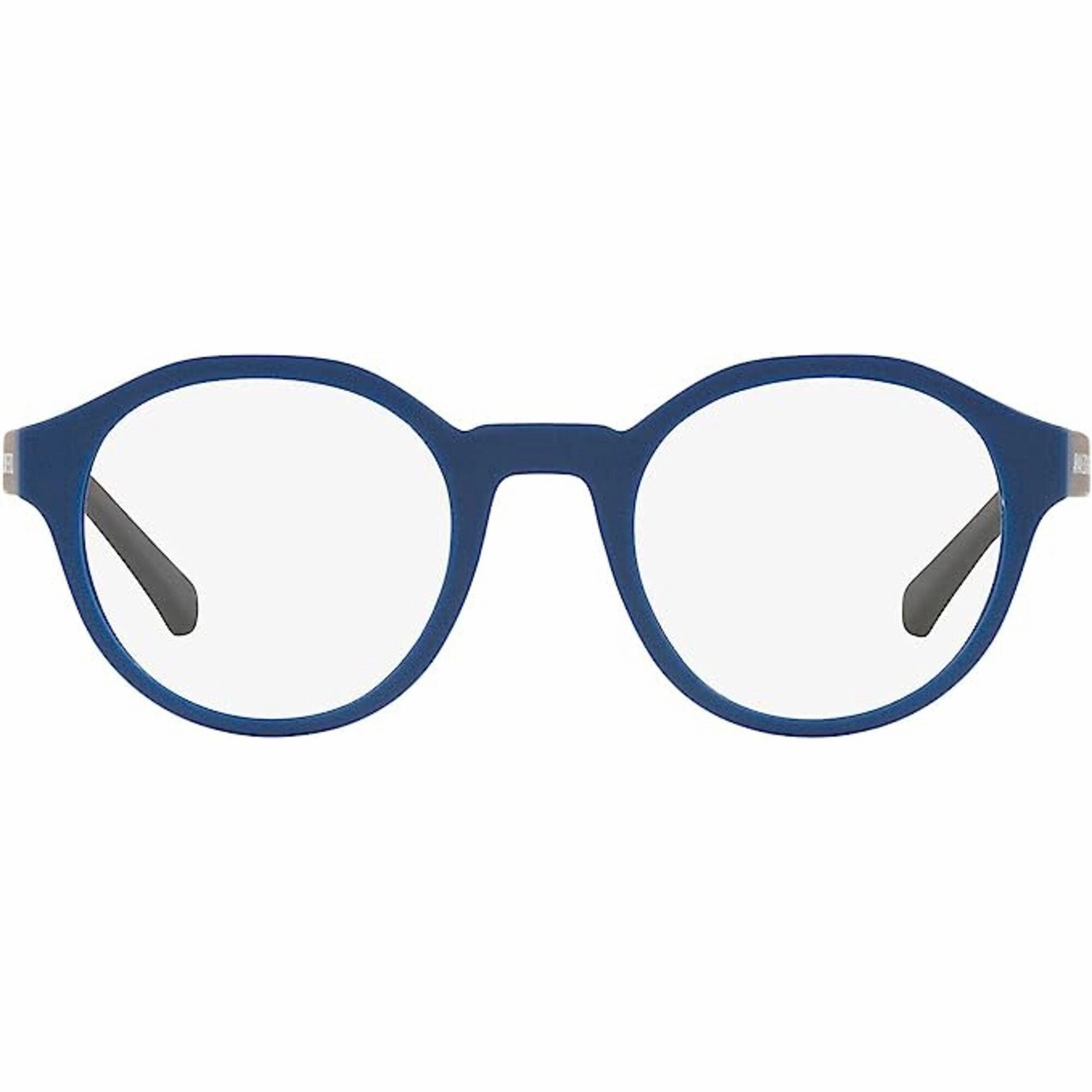 Armani Exchange Men's Eyeglasses - Matte Blue Round Full-Rim Frame | 0AX3085 8168