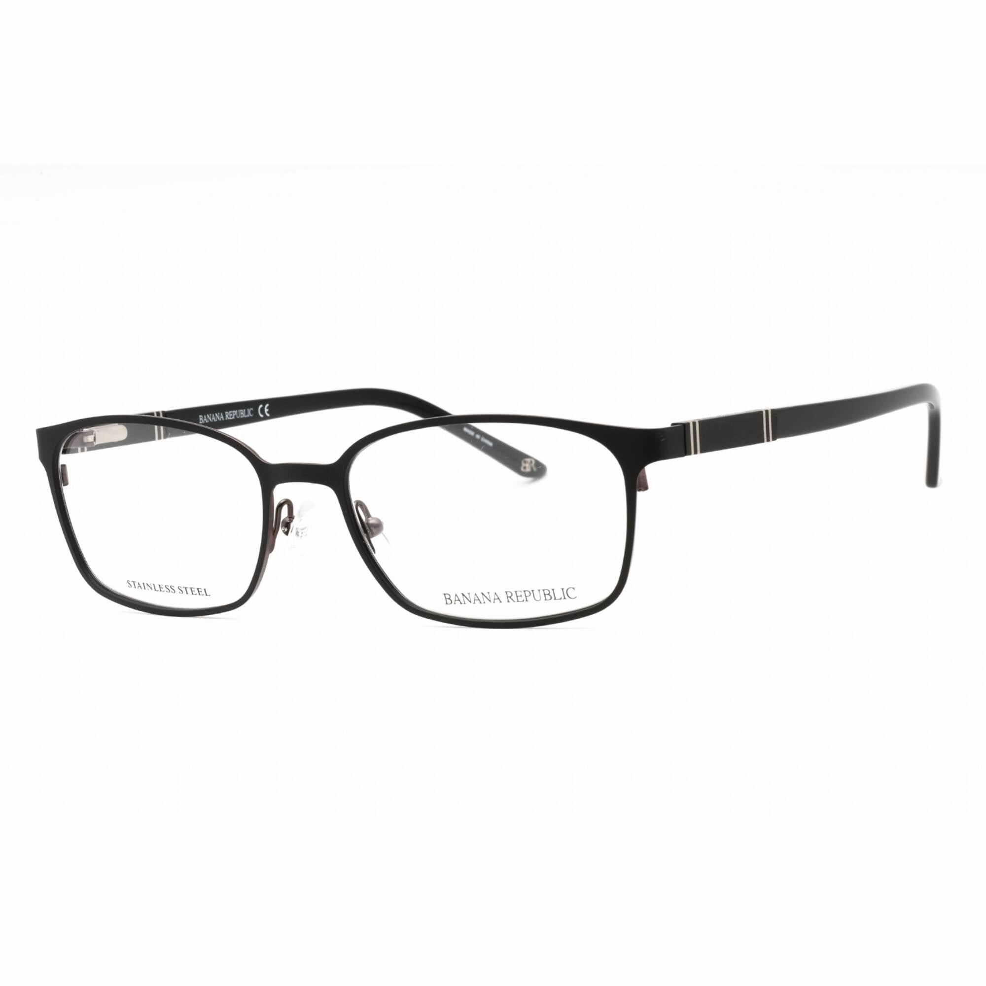 Banana Republic Men's Eyeglasses - Black Rectangular Full Rim Frame | JACEN 0284 00