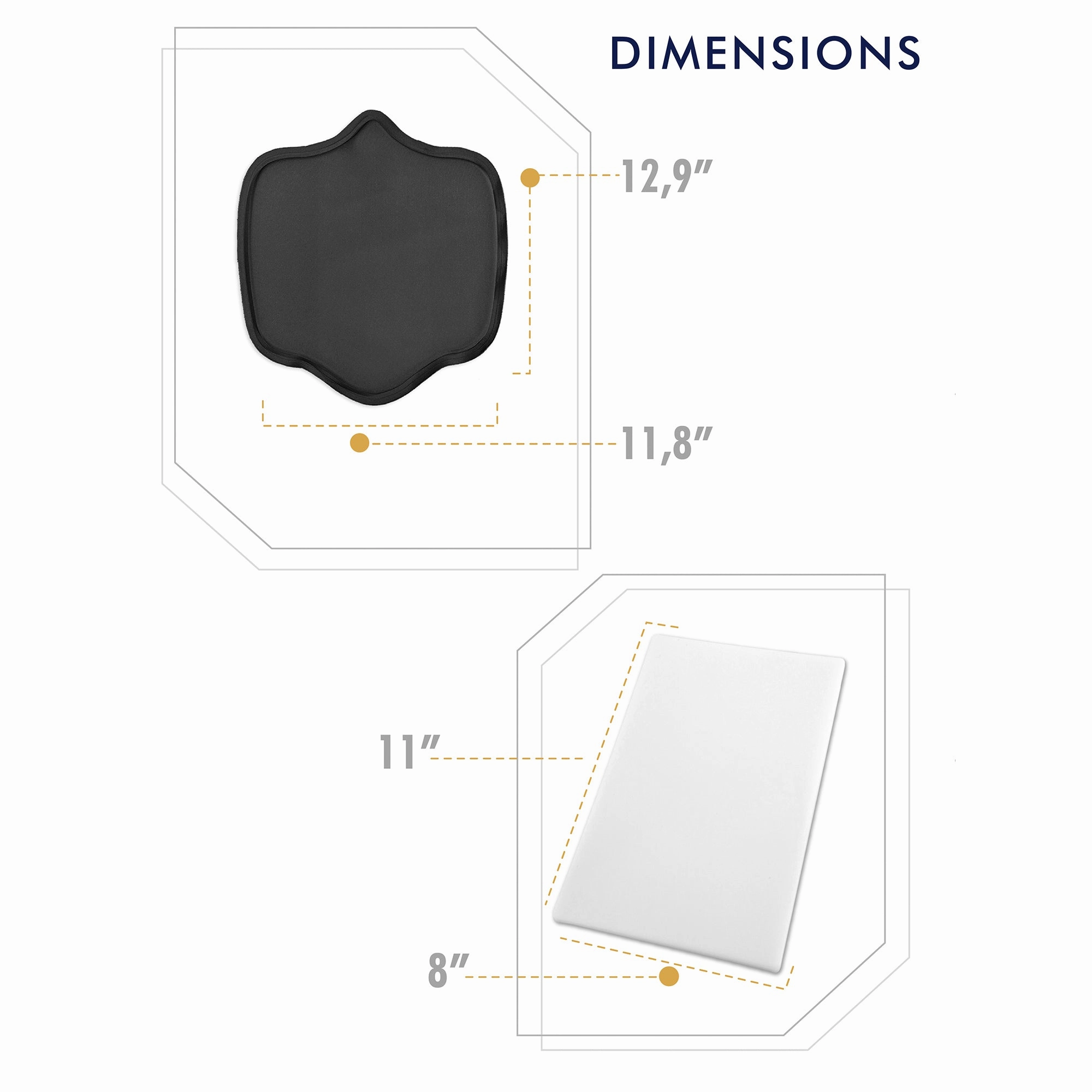 Be Shapy | M&D 0105 Liposuction Foam Pads | Tummy Tuck Ab Compression Board after Surgery
