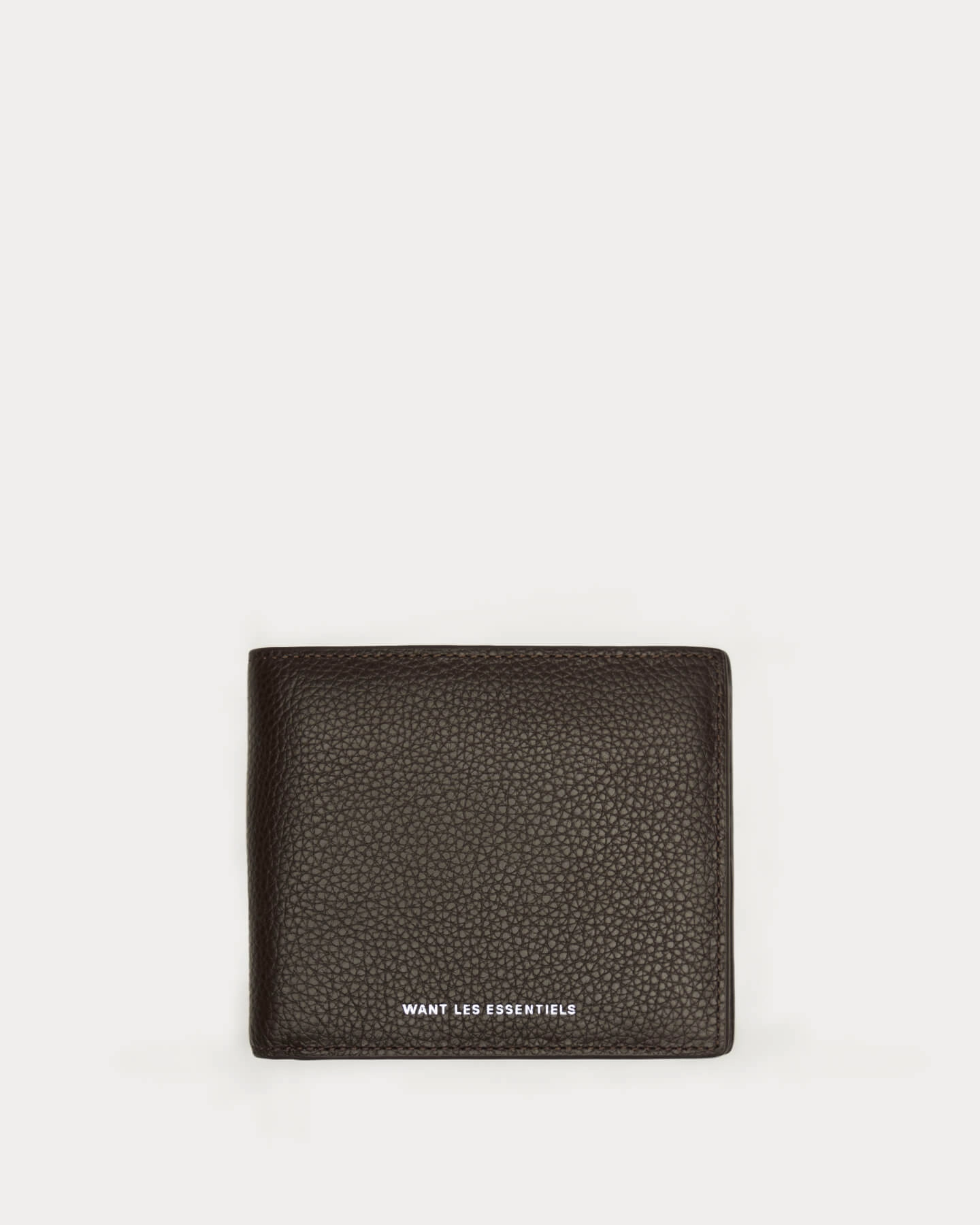 Benin Pebble-Grained Leather Bi-fold Wallet