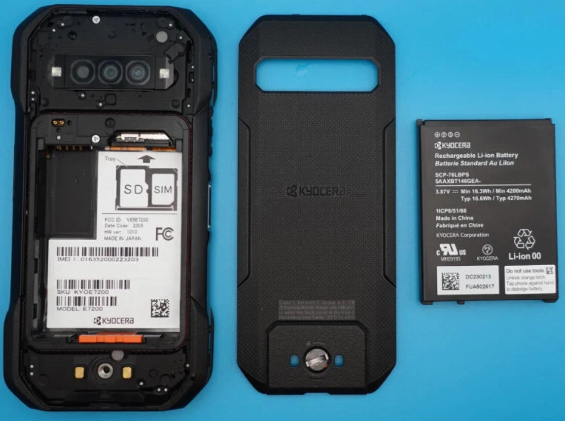 Brand New Kyocera DuraForce PRO 3 E7200 – 5G Rugged Smartphone for Verizon