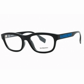 Burberry Men's Eyeglasses - Black Plastic Full Rim Rectangular Frame | 0BE2385U 3001