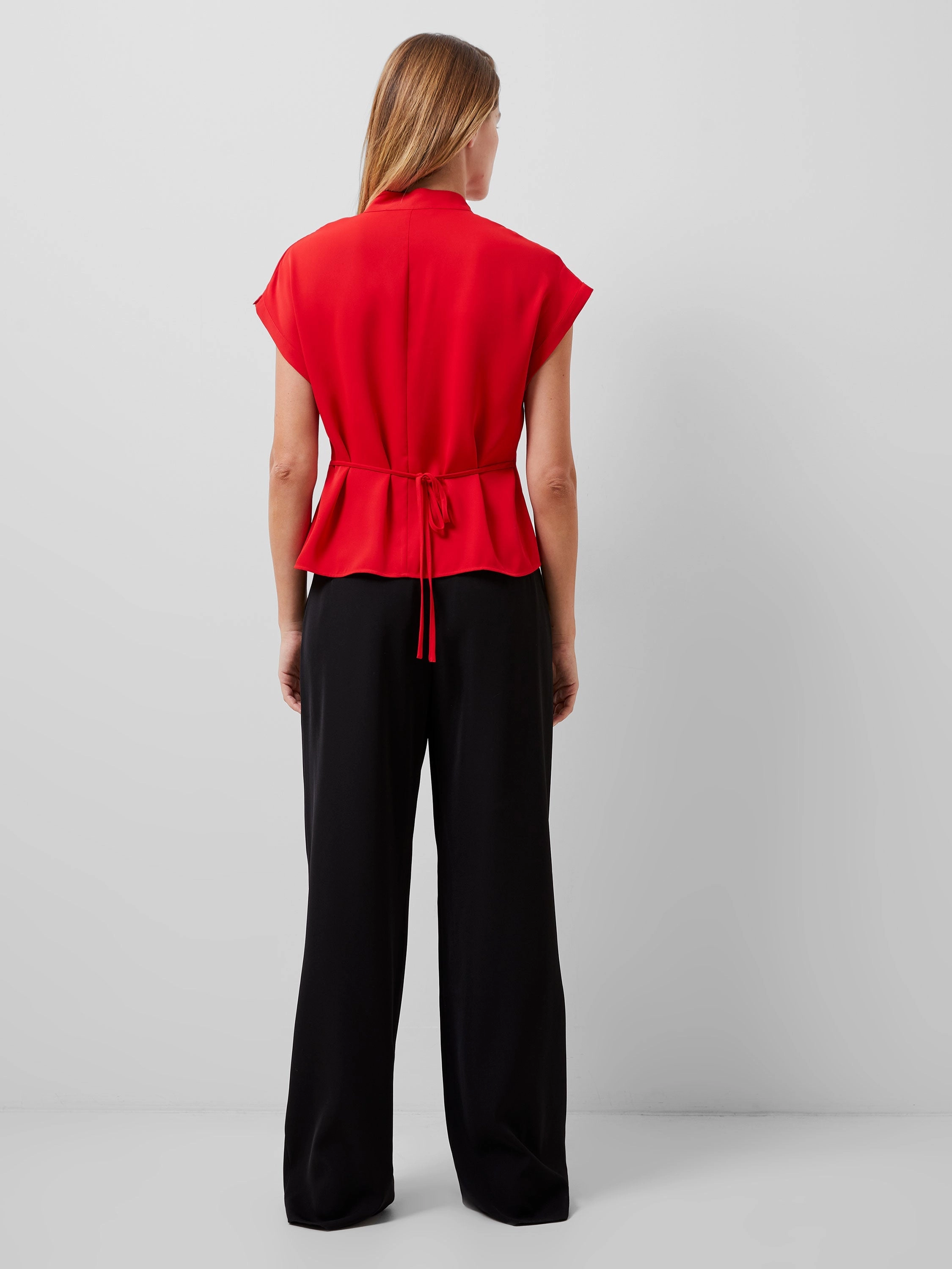 Carmen Recycled Crepe Blouse