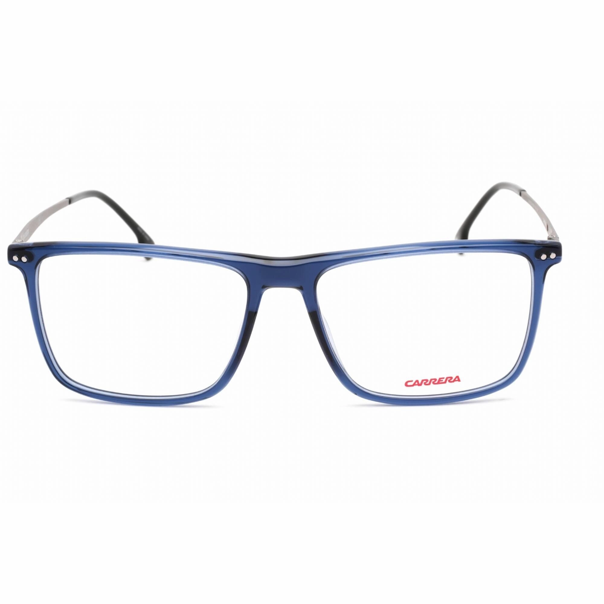 Carrera Men's Eyeglasses - Clear Demo Lens Blue Plastic Square Frame | Ca 8868 0PJP 00