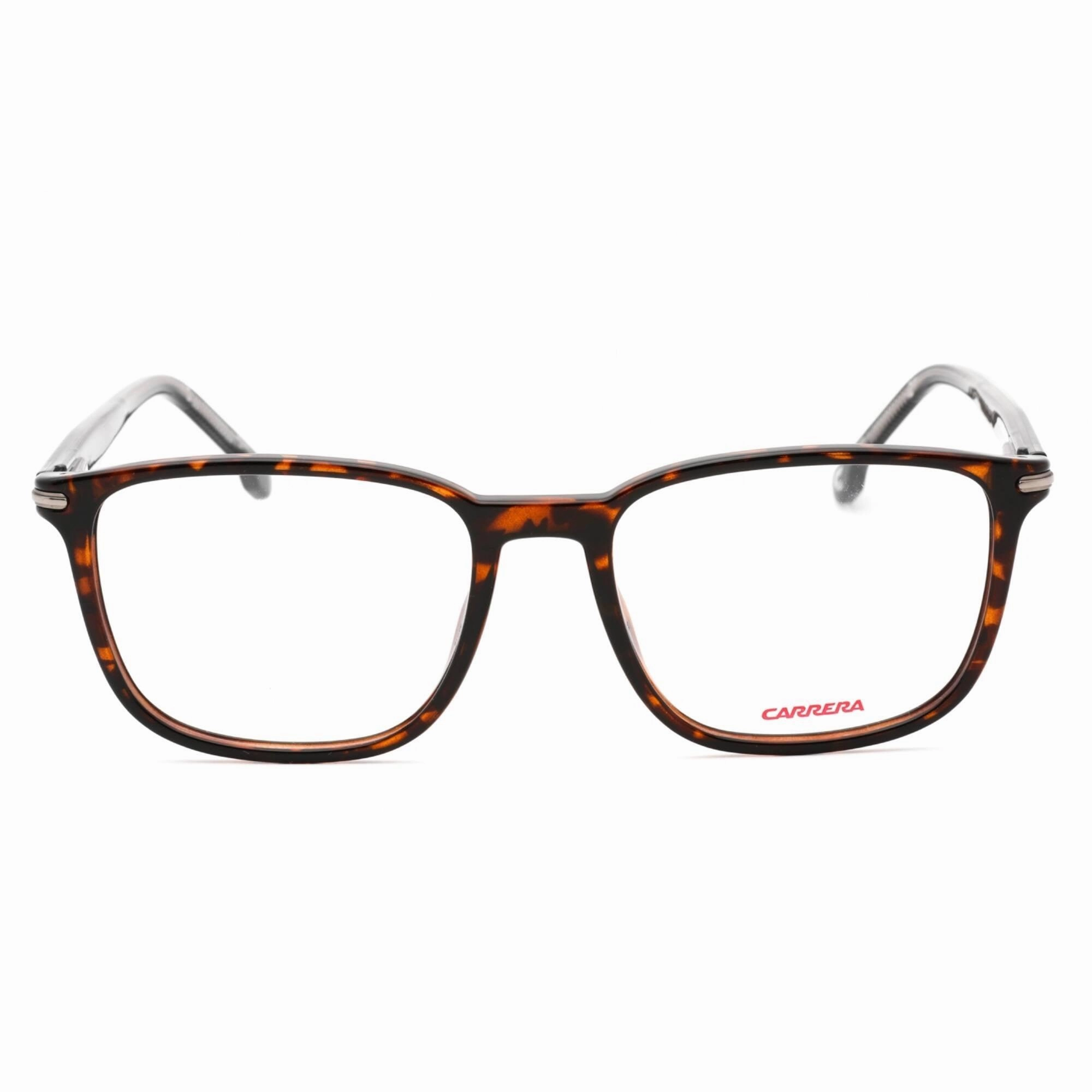 Carrera Men's Eyeglasses - Havana Square Frame Clear Demo Lens | CARRERA 292 0086 00