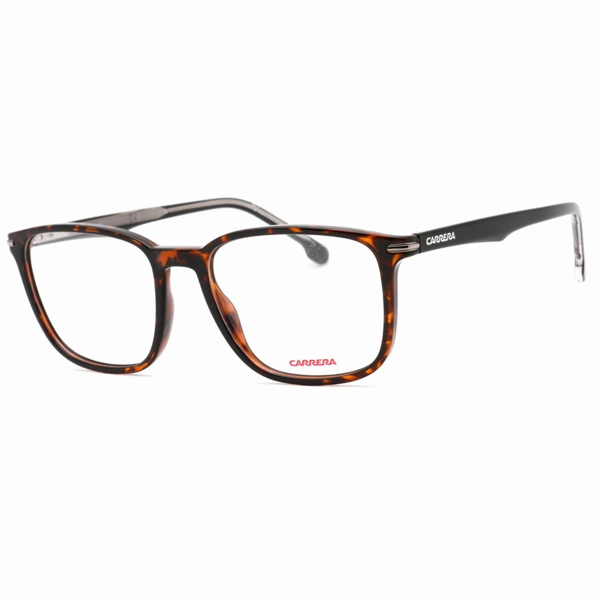 Carrera Men's Eyeglasses - Havana Square Frame Clear Demo Lens | CARRERA 292 0086 00