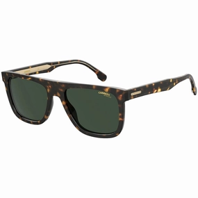 Carrera Men's Sunglasses - Havana Acetate Full Rim Frame Green Lens | 267/S 0086