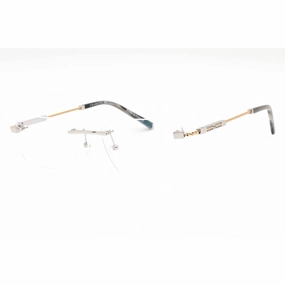 Charriol Men's Eyeglasses - Rimless Shiny Silver/Gold Titanium Frame | PC75103 C02