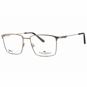 Chesterfield Men's Eyeglasses - Dark Ruthenium Rectangular Frame | CH 102XL 0TZ2 00
