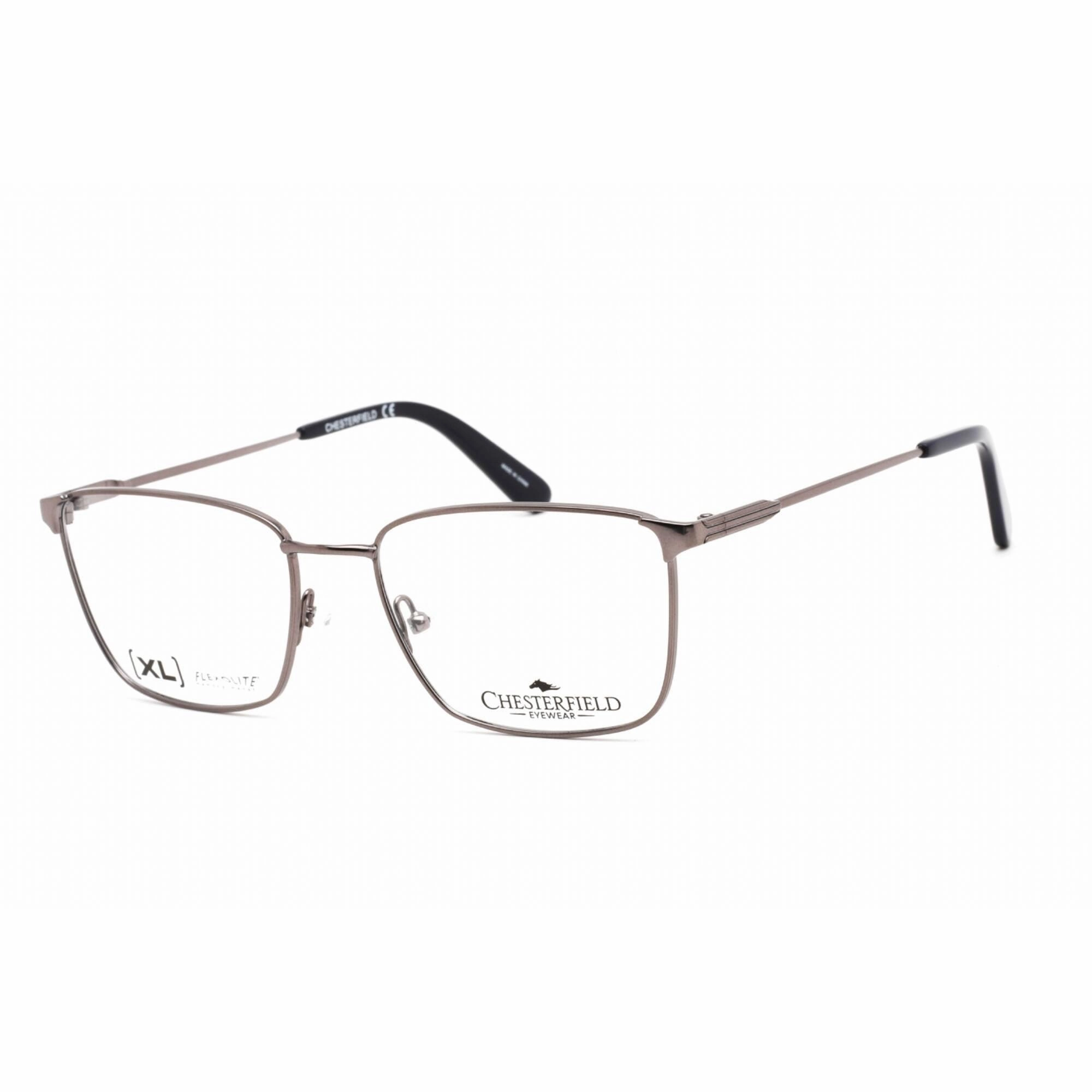 Chesterfield Men's Eyeglasses - Silver Metal Square Shape Frame | CH 95XL 0YB7 00
