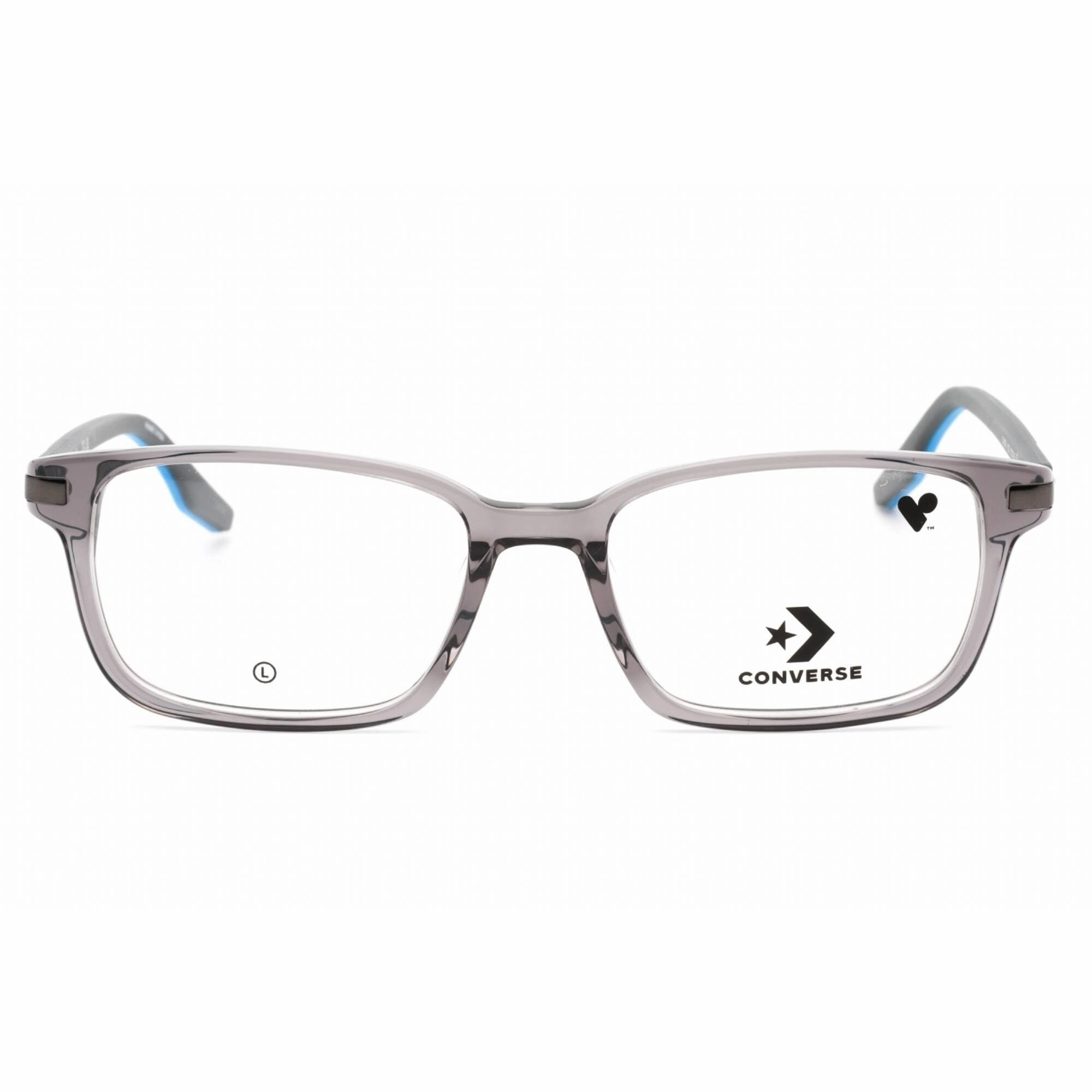 Converse Men's Sunglasses - Transparent Cyber Grey Frame Clear Lens | CV5070 022