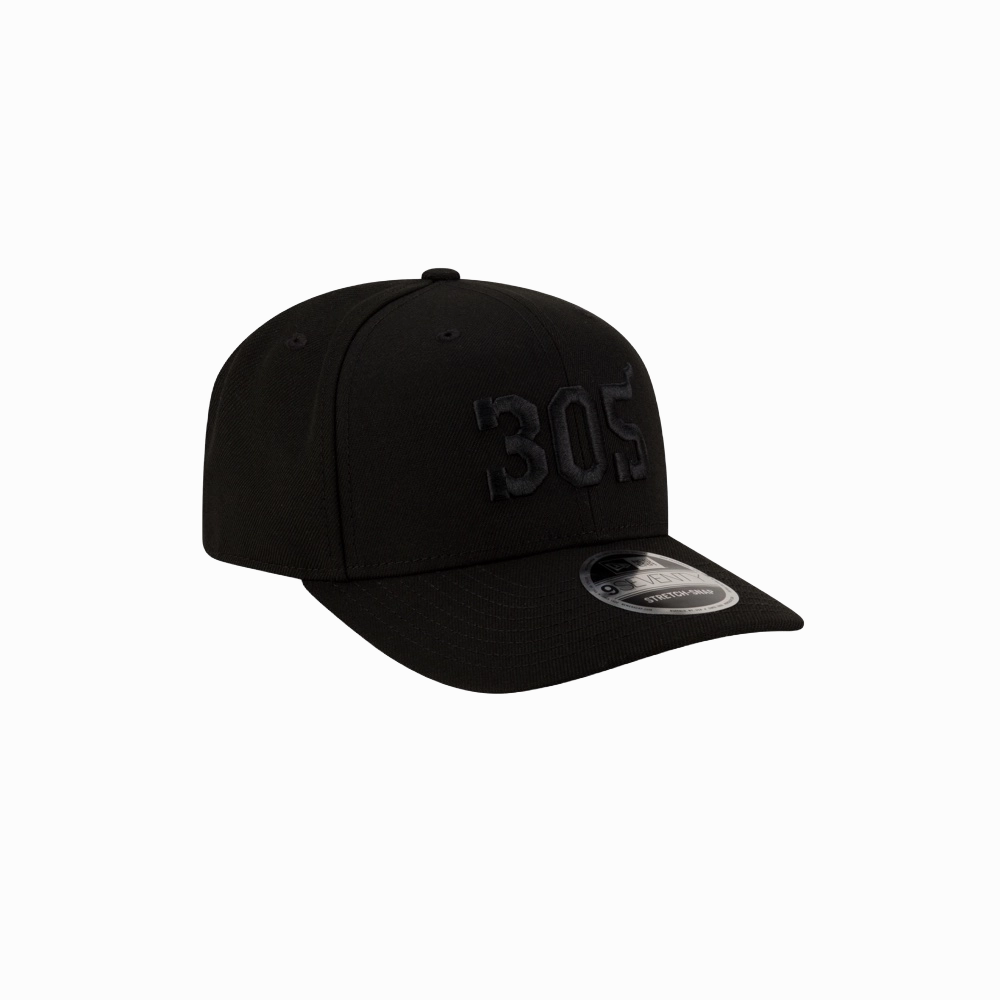 Court Culture 305 Snapback - Miami Black