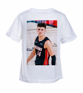 Court Culture Tyler Herro Snarl Kids White Tee