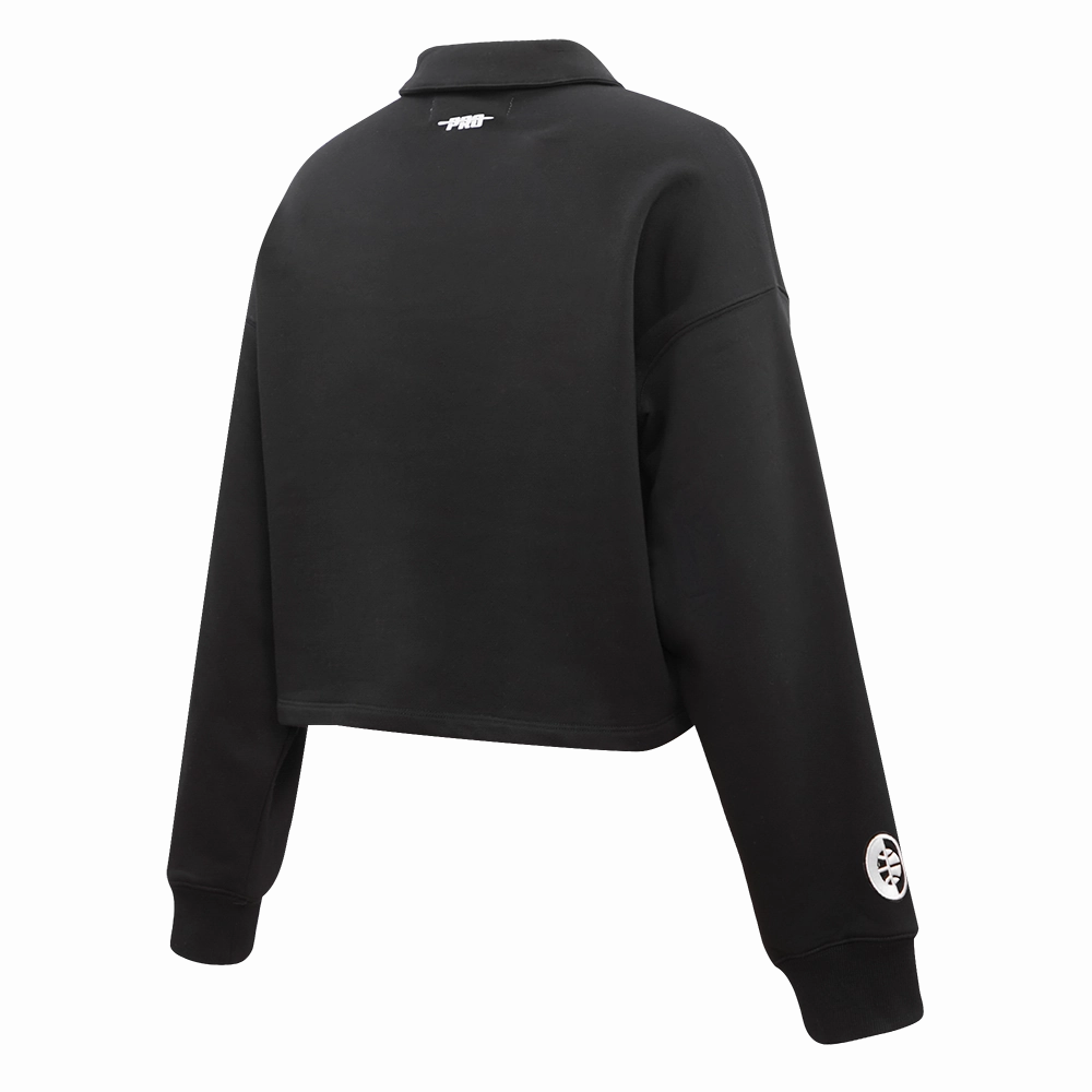 Court Culture Women's Cropped Longsleeve Polo