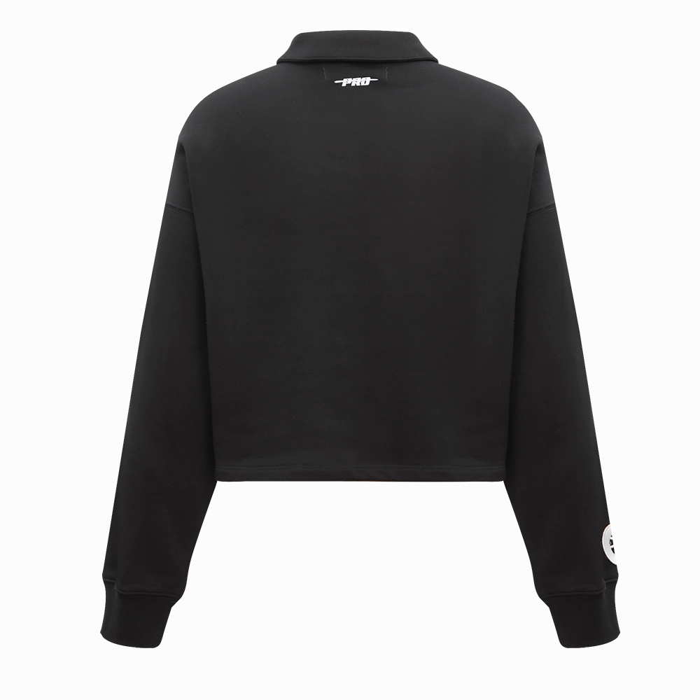 Court Culture Women's Cropped Longsleeve Polo