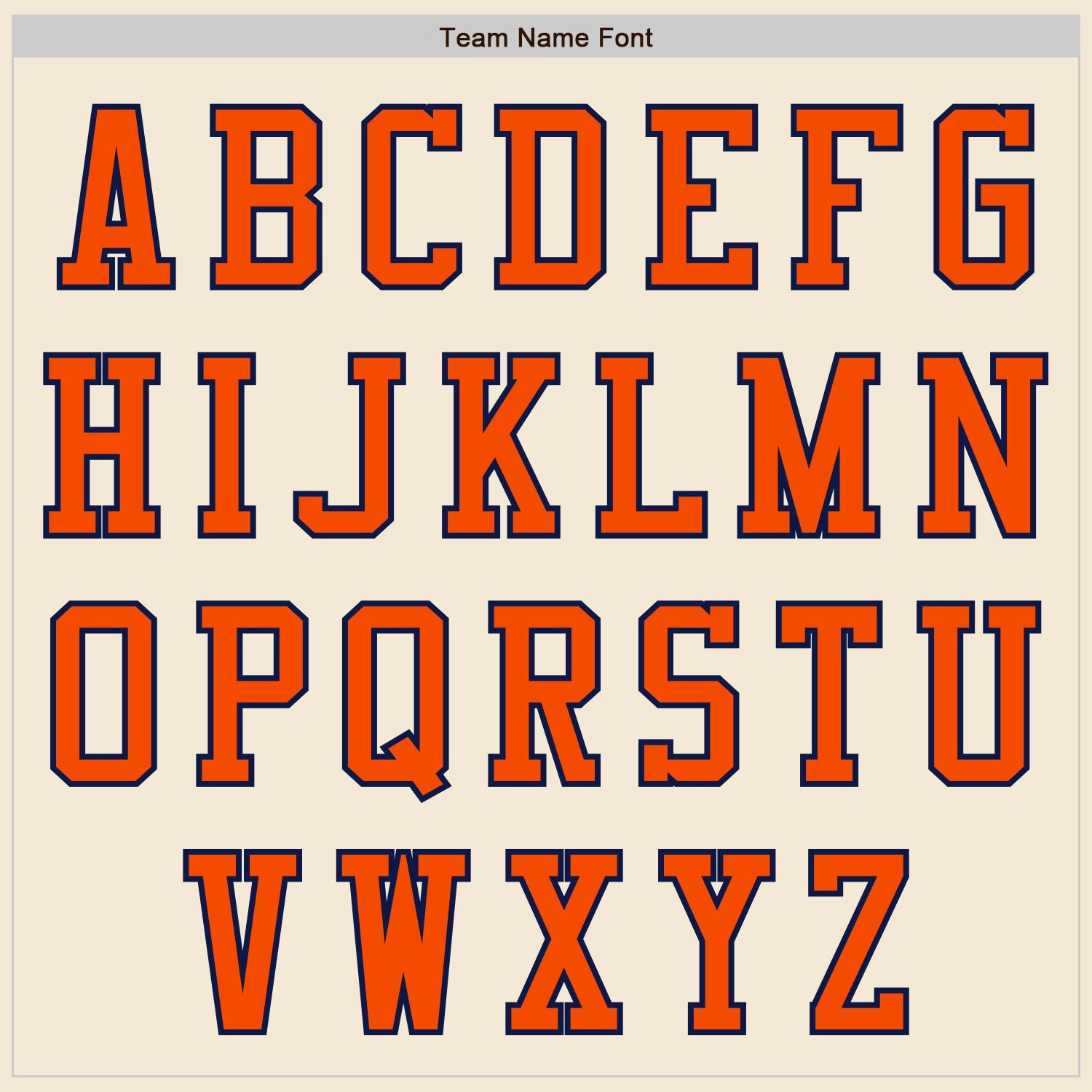 Custom Cream Orange-Navy Authentic Baseball Jersey
