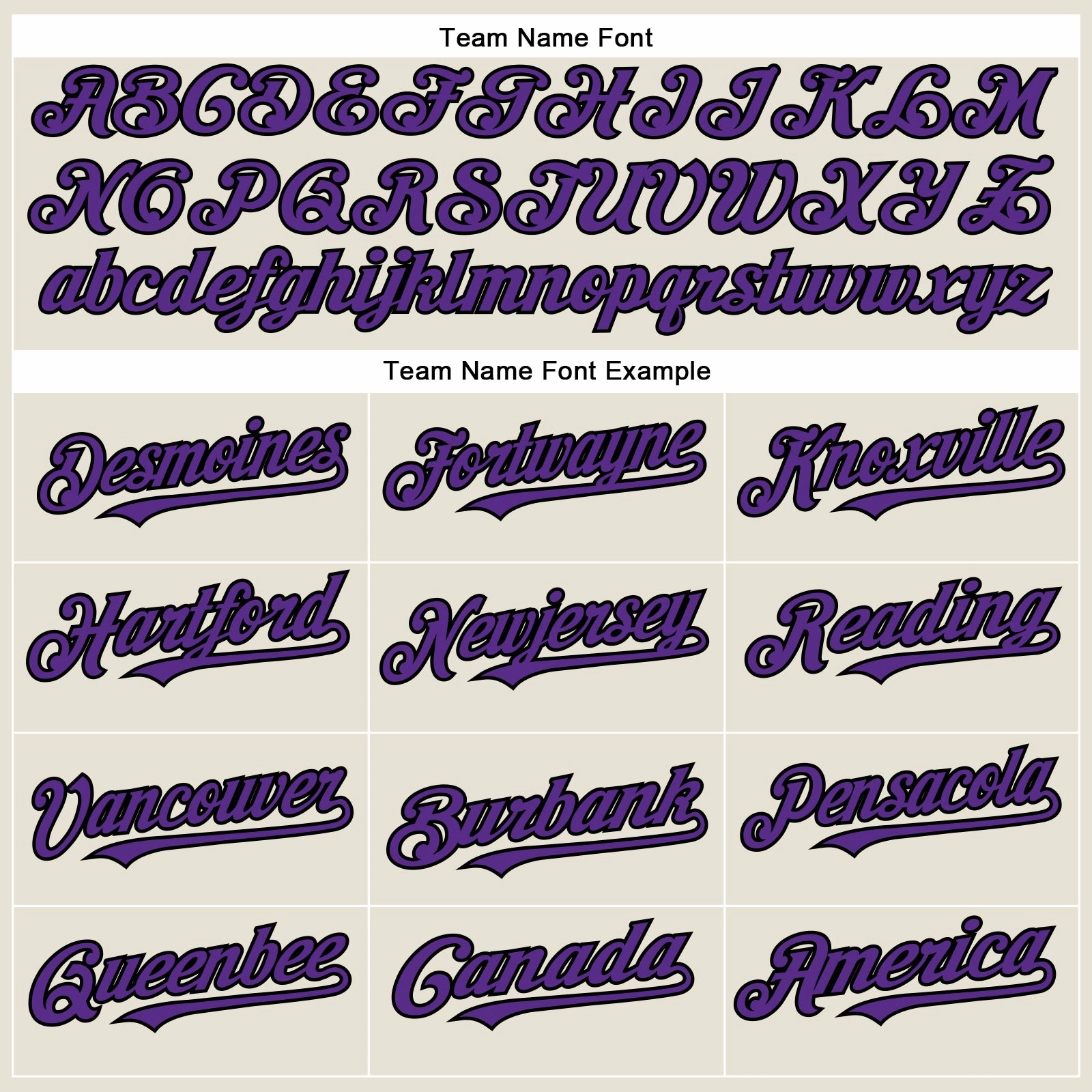 Custom Cream Purple-Black Authentic Baseball Jersey