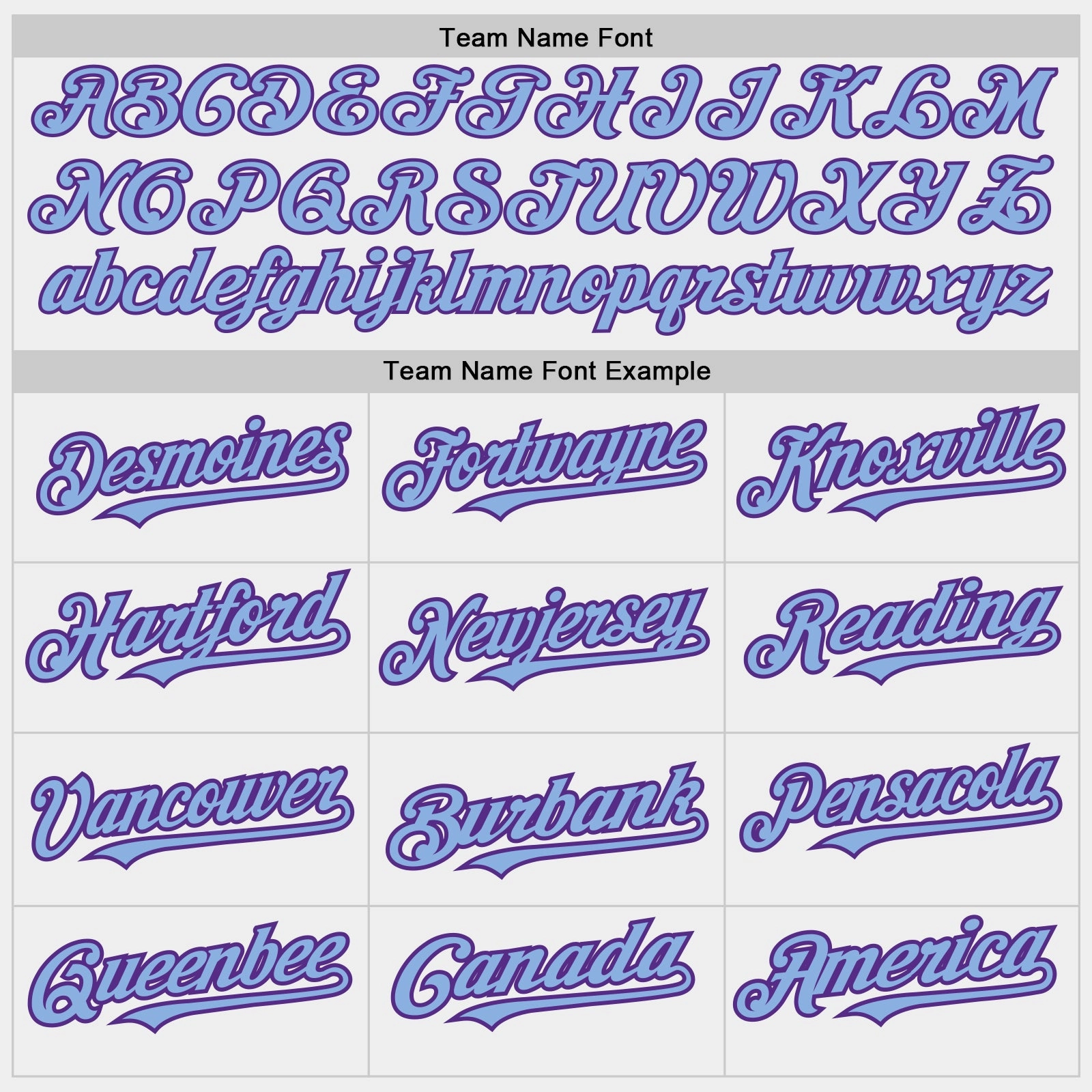 Custom White (Purple Light Blue Pinstripe) Purple-Light Blue Authentic Baseball Jersey