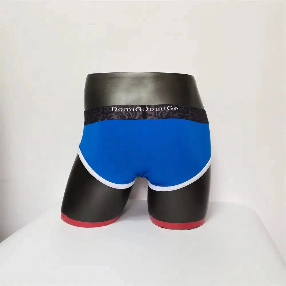 DomiGe Men's Cotton Stretch Briefs with Dual Pouch Underwear