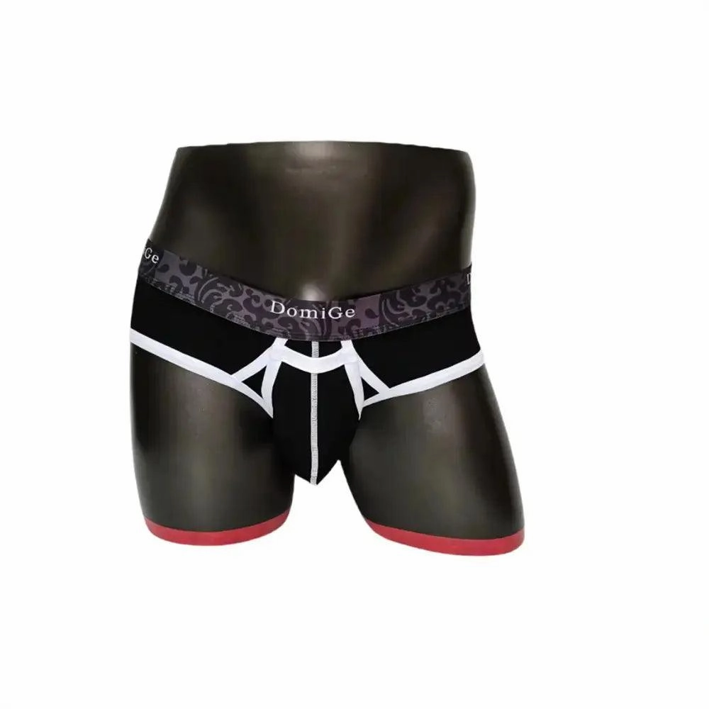 DomiGe Men's Cotton Stretch Briefs with Dual Pouch Underwear