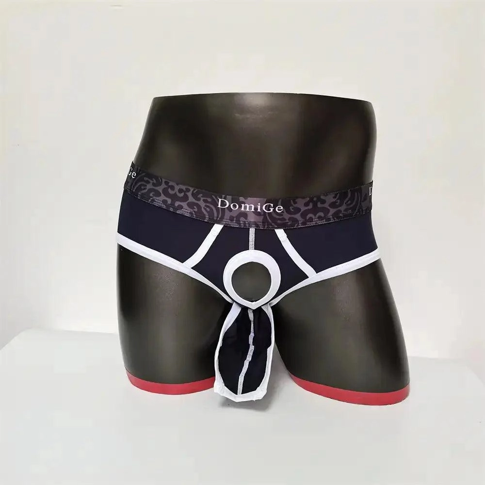 DomiGe Men's Cotton Stretch Briefs with Dual Pouch Underwear