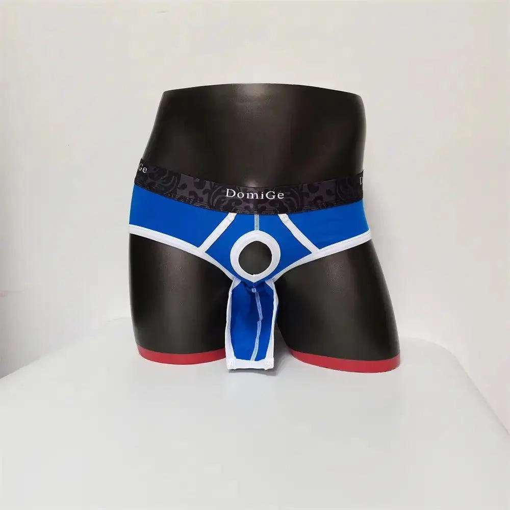DomiGe Men's Cotton Stretch Briefs with Dual Pouch Underwear