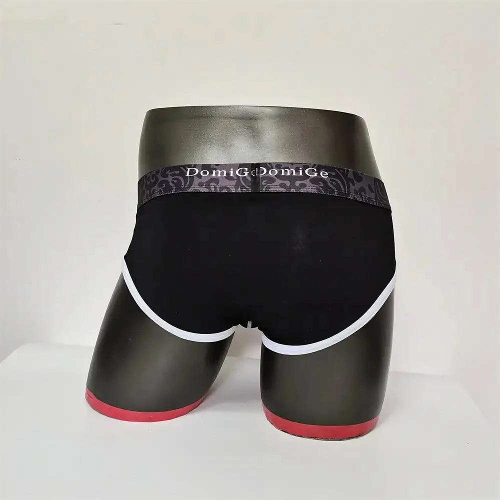 DomiGe Men's Cotton Stretch Briefs with Dual Pouch Underwear