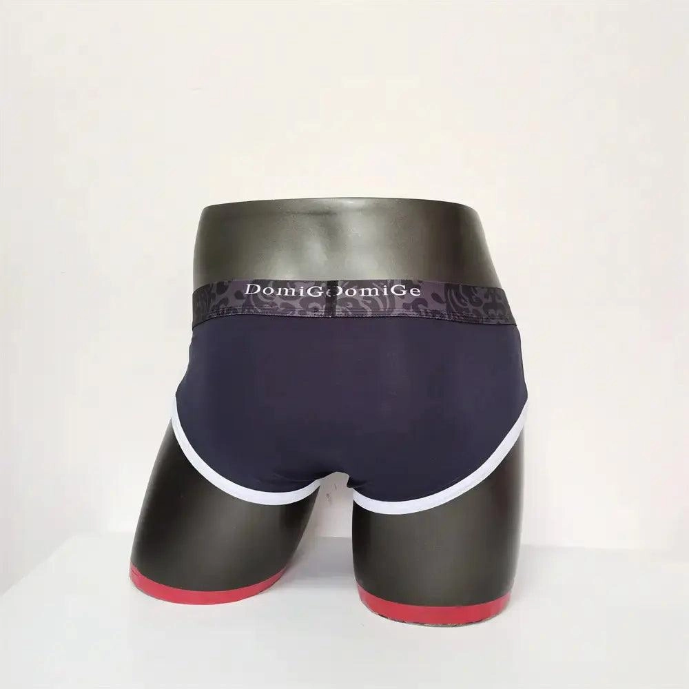 DomiGe Men's Cotton Stretch Briefs with Dual Pouch Underwear