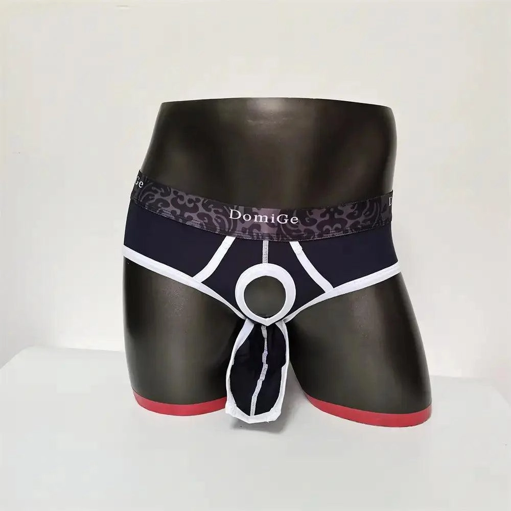 DomiGe Men's Cotton Stretch Briefs with Dual Pouch Underwear