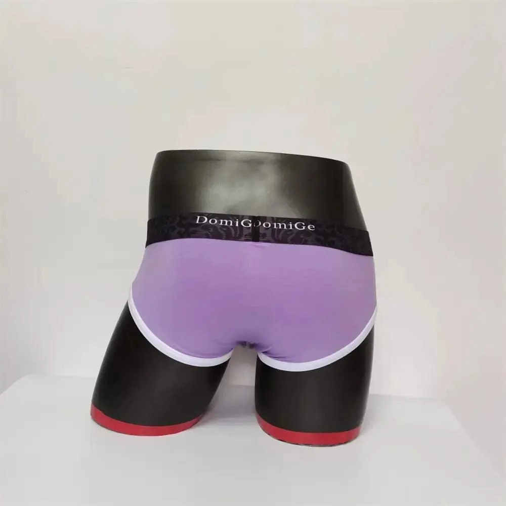 DomiGe Men's Cotton Stretch Briefs with Dual Pouch Underwear