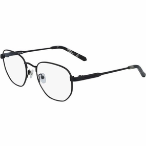 Dragon Men's Eyeglasses - Matt Black Metal Geometric Frame | DRAGON DR192 COLE 2