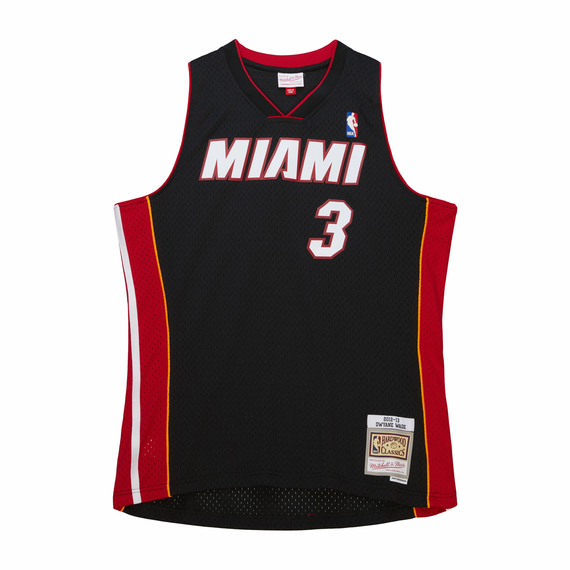 Dwyane Wade Mitchell & Ness Miami HEAT 2012-13 Youth Swingman Jersey