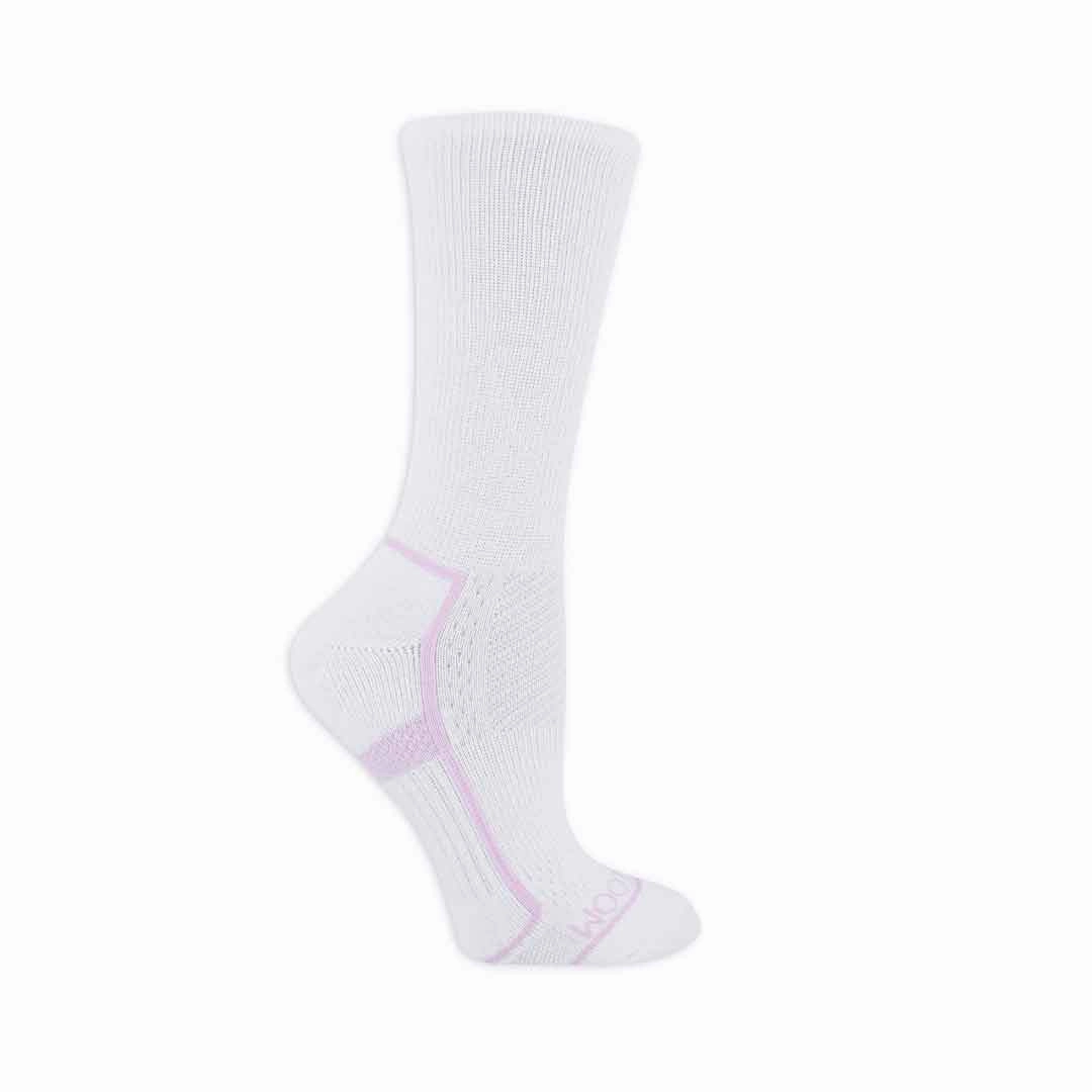 Fruit Of The Loom - Women's 5 Pack Crew Socks (FRW10571M5MQC02-WHT)