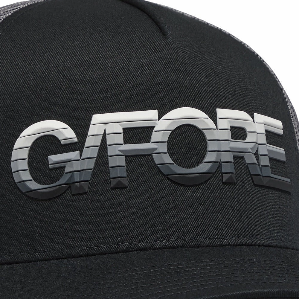 Gfore 3D Ombre G/Fore Cotton Twill Trucker Golf Cap Onyx - SP25 Men