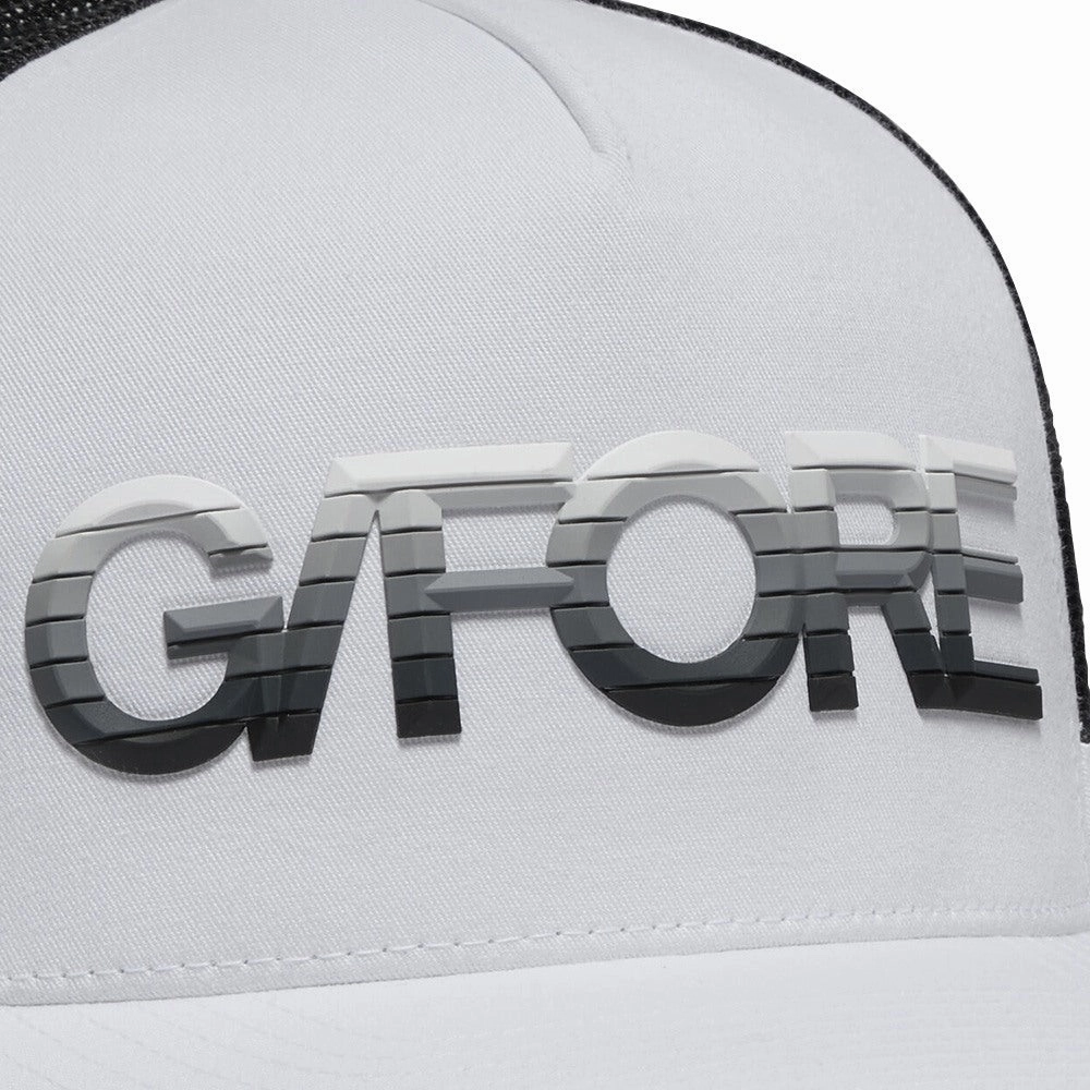 Gfore 3D Ombre G/Fore Cotton Twill Trucker Golf Cap Snow - SP25 Men