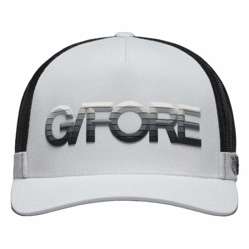 Gfore 3D Ombre G/Fore Cotton Twill Trucker Golf Cap Snow - SP25 Men
