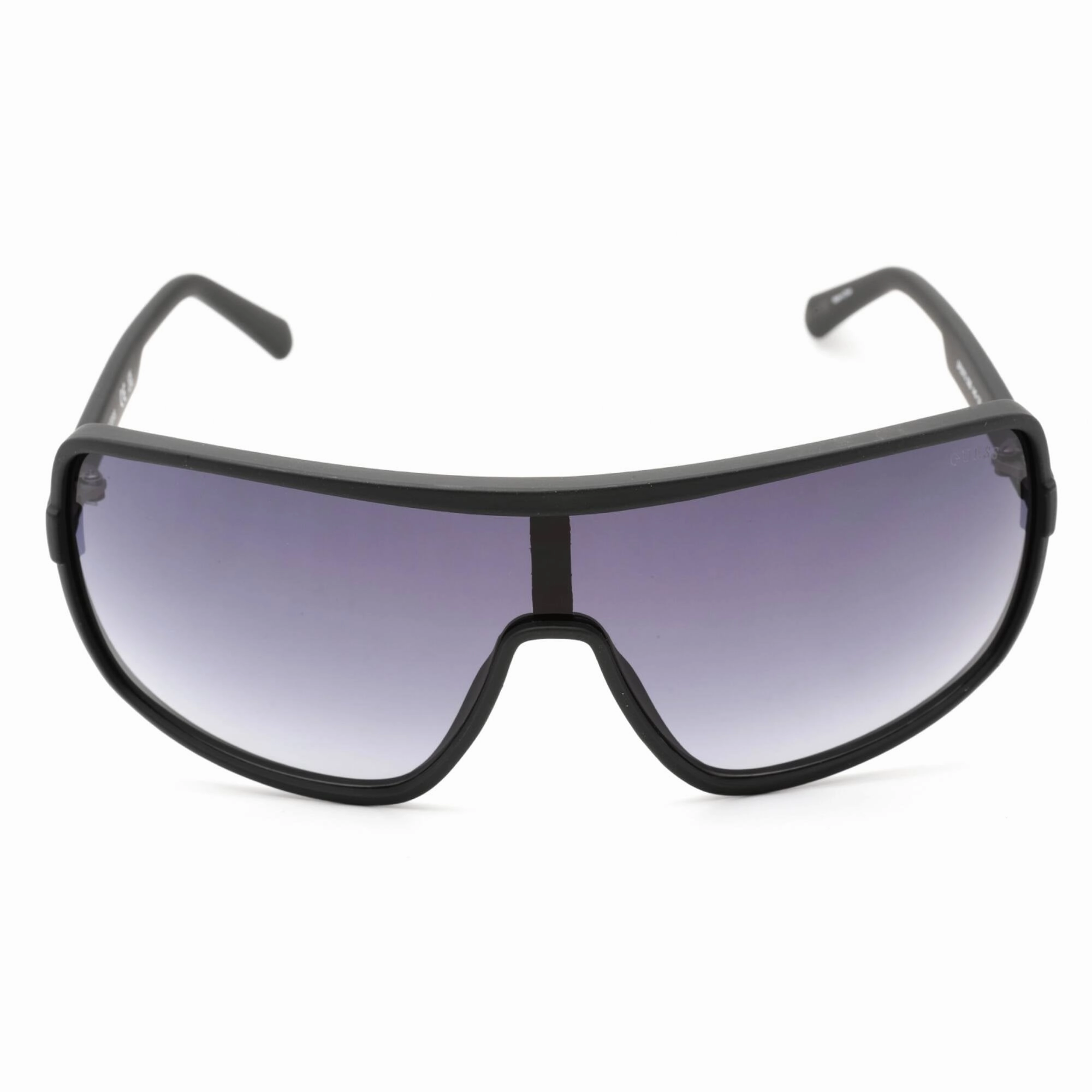 Guess Factory Men's Sunglasses - Matte Black Frame Gradient Smoke Lens | GF5073 02B