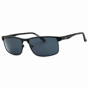 Harley Davidson Men's Sunglasses - Matte Black Metal Rectangular Frame | HD1014X 02D
