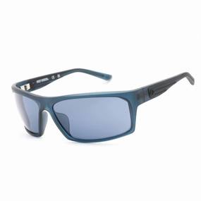 Harley Davidson Men's Sunglasses - Matte Blue Rectangular Full Rim Frame | HD0951X 91X