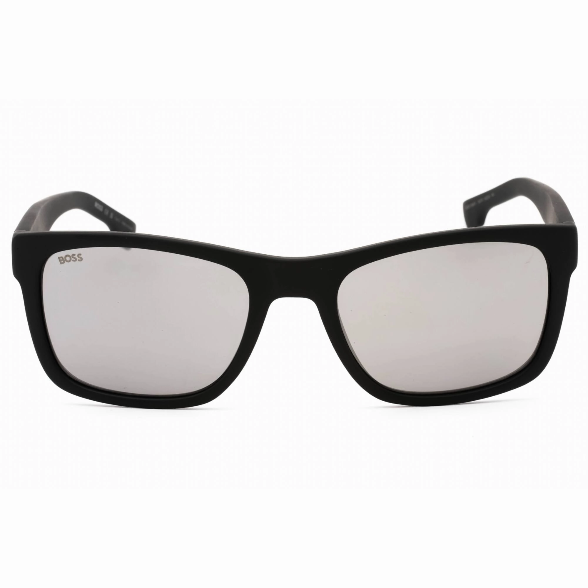 Hugo Boss Men's Sunglasses - Matte Black Plastic Full Rim Frame | BOSS 1569/S 0003 T4