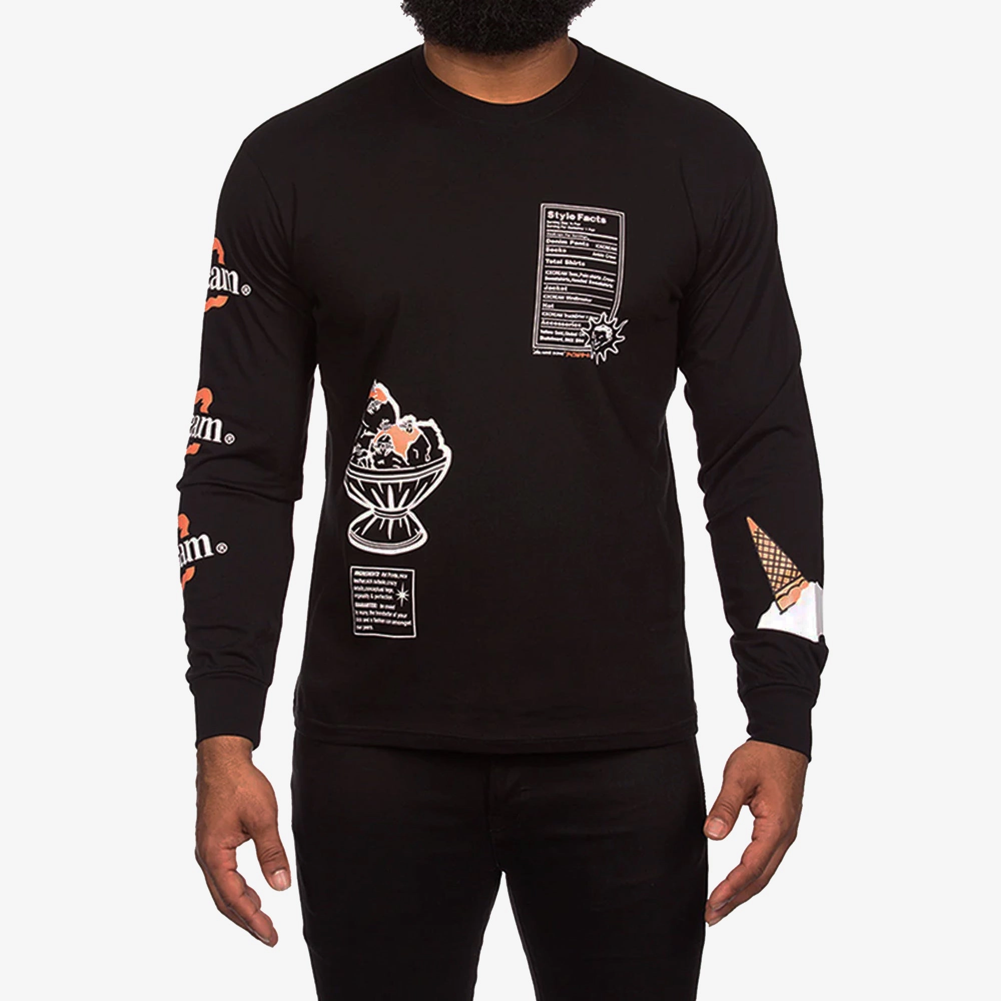 Icecream | STYLE FACTS L/S KNIT { BLACK