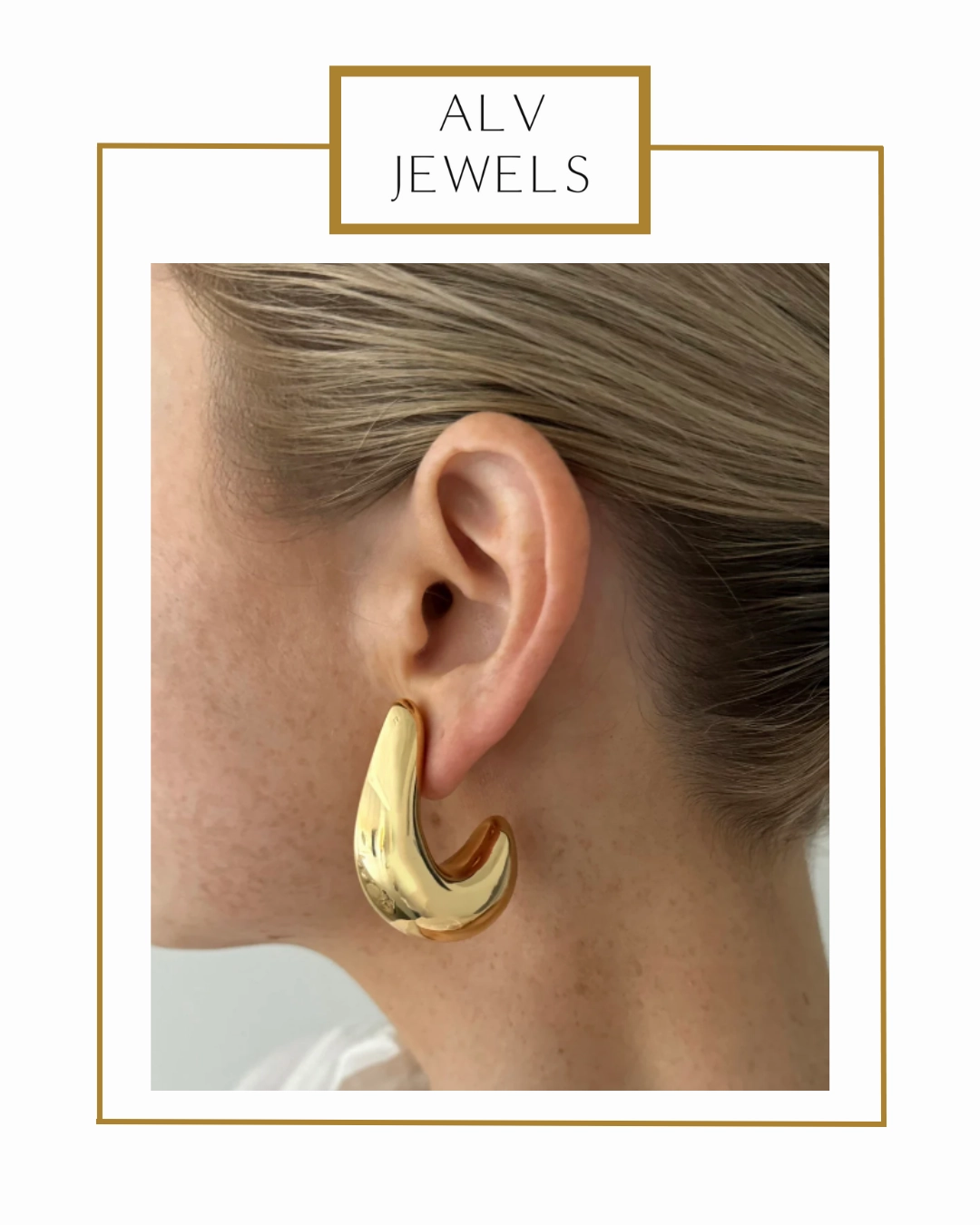 J Bubble Hoops | ALV Jewels