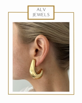 J Bubble Hoops | ALV Jewels
