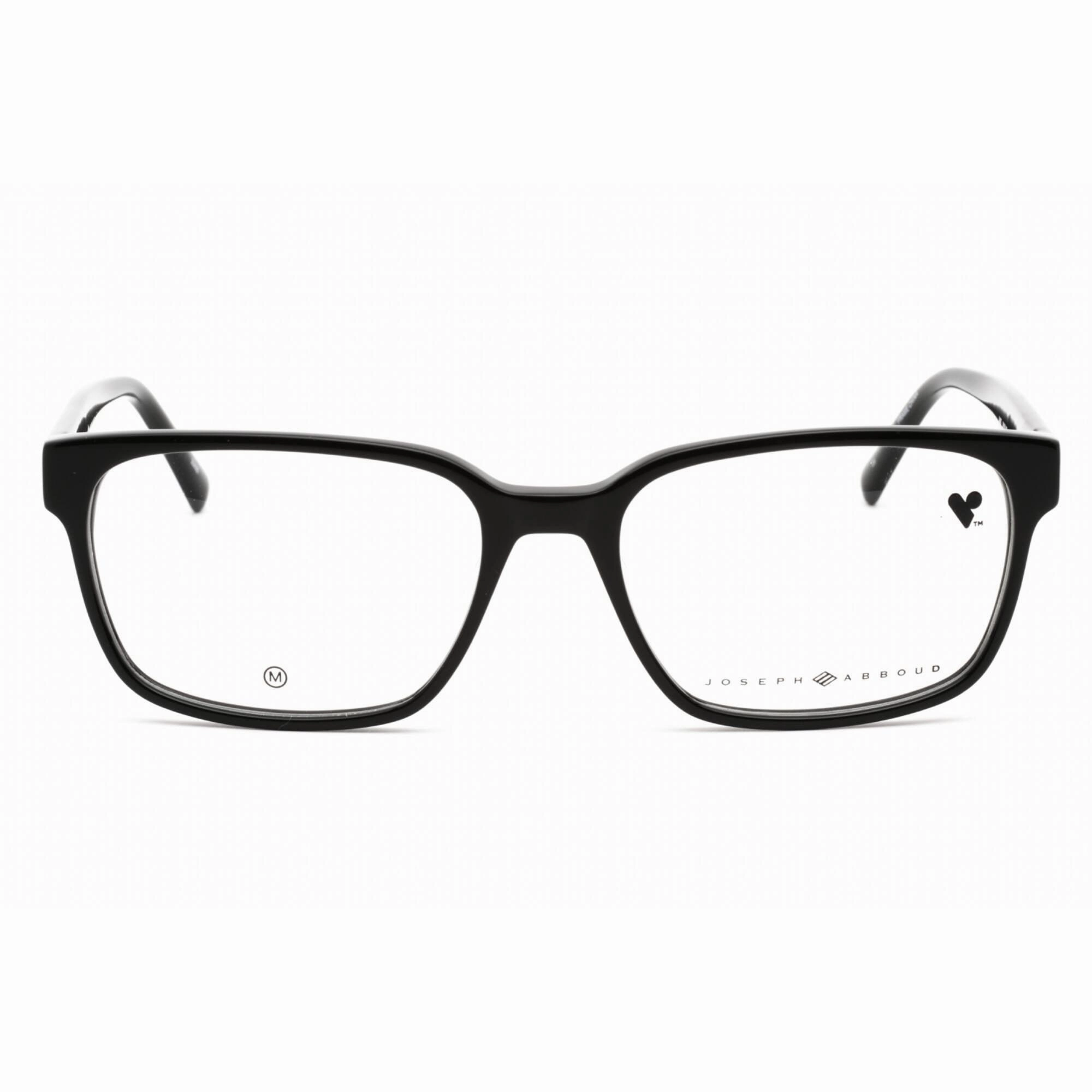 Joseph Abboud Men's Eyeglasses - Black Rectangular Shape Frame Clear Lens | JA4087 001