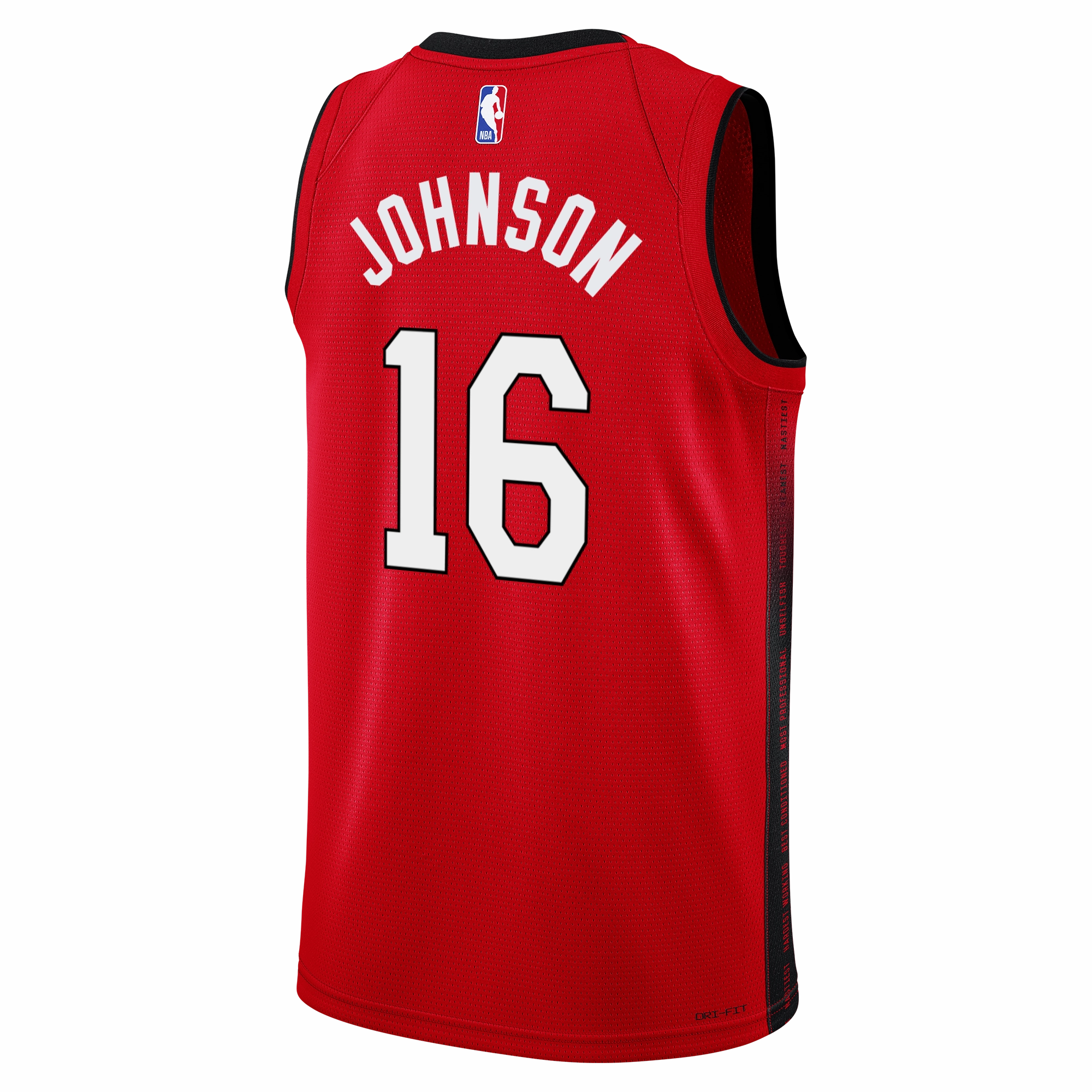 Keshad Johnson Nike HEAT Culture: Blood Red Swingman Jersey
